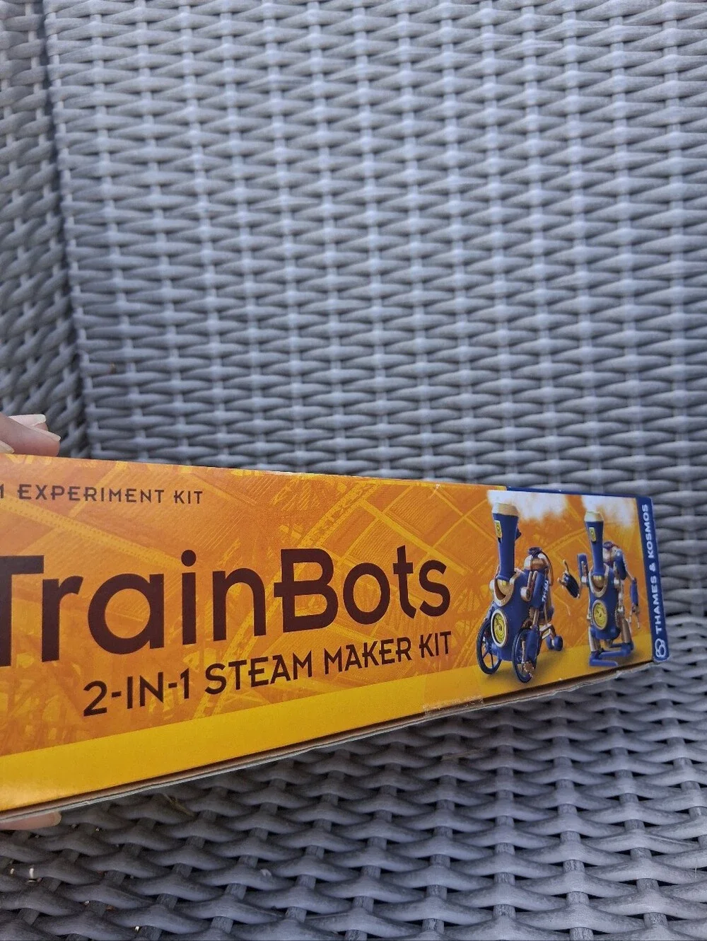 TrainBots 2-in-1 Steam Maker Kit - Blue by Thames & Kosmos